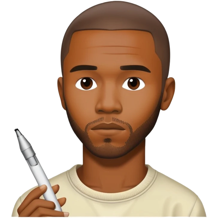 frank ocean smoking wax pen emoji