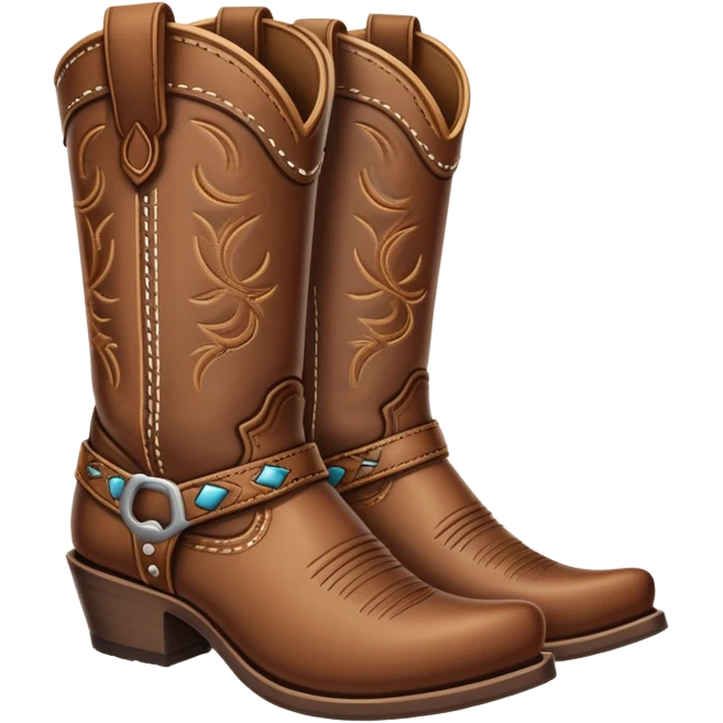 Cowboy boot  emoji