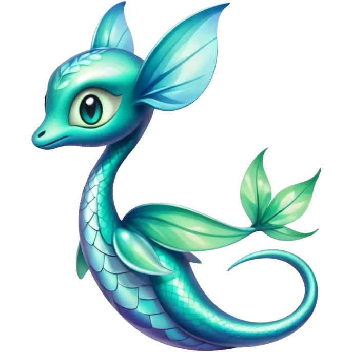 Shiny Exotic Dratini-Celebi-Hybrid-Creature emoji