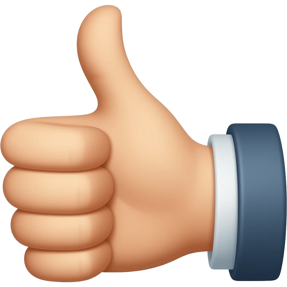 thumb up emoji