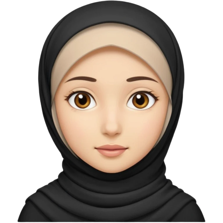 بنت محجبه emoji