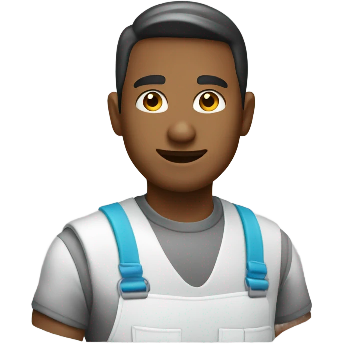 Male house cleaner emoji