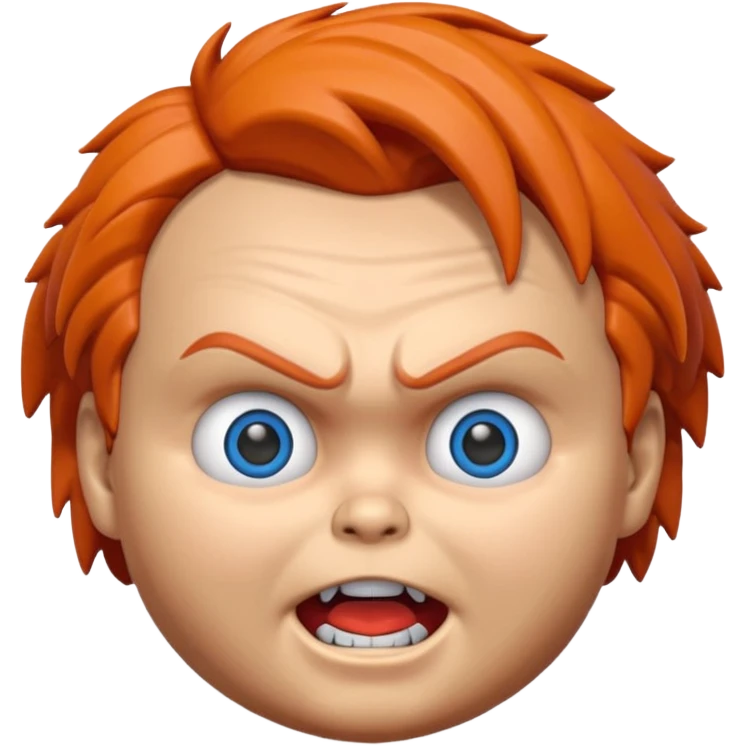 Un emojin de chuky emoji