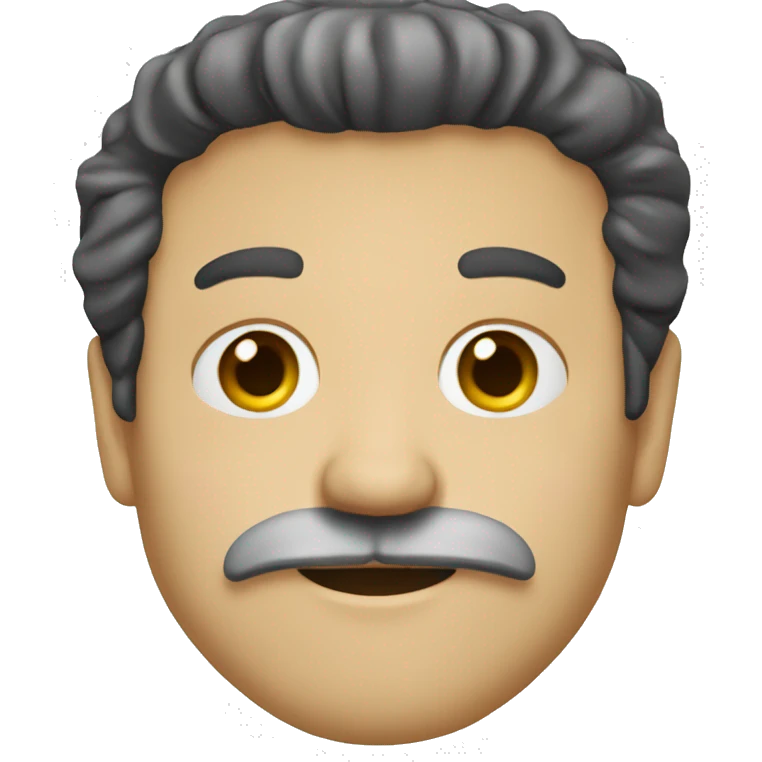 Mr. Kotter with beard and mustache emoji