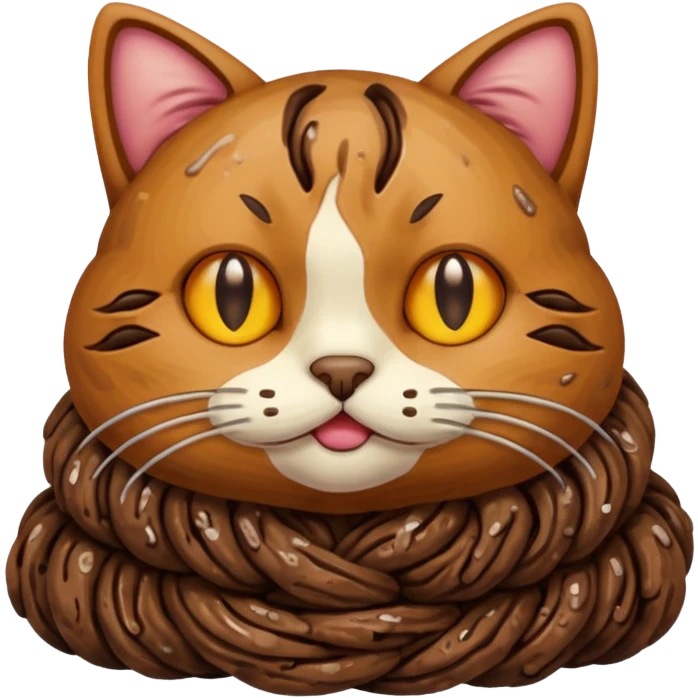 Poop cat  emoji