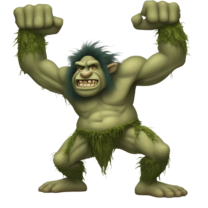 Dancing troll emoji