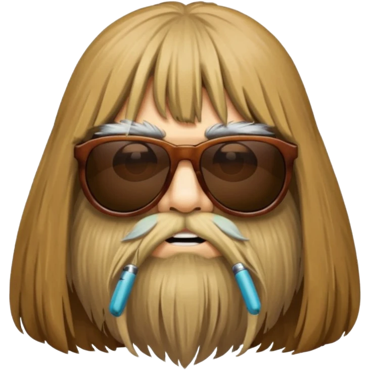 Cousin it  emoji