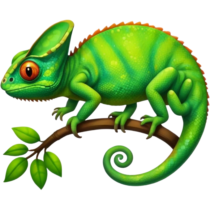 Chameleon emoji