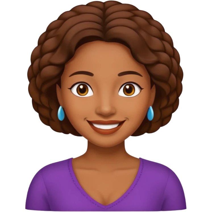 Chaparra, morenita colocha emoji