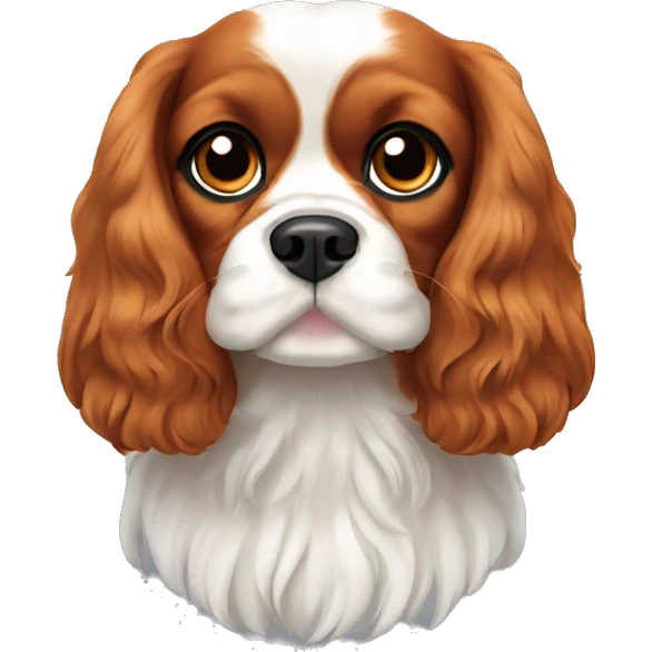 Cavalier King Charles spaniel emoji
