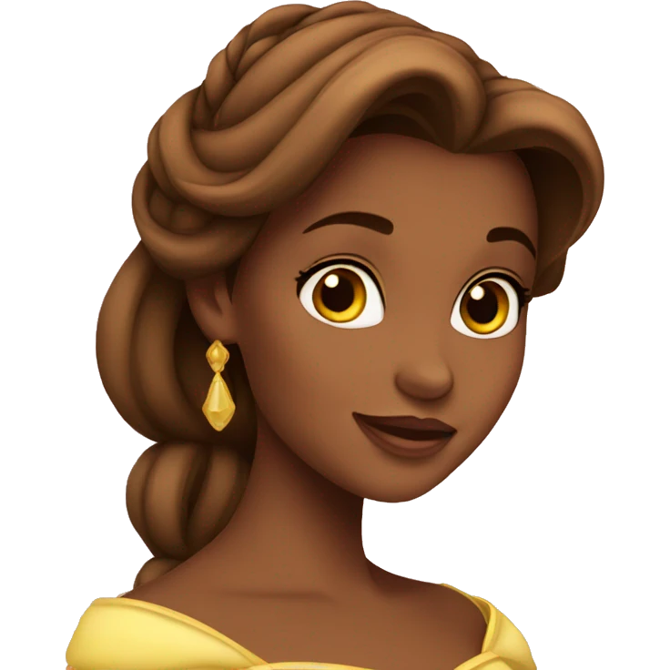 Princess Belle emoji