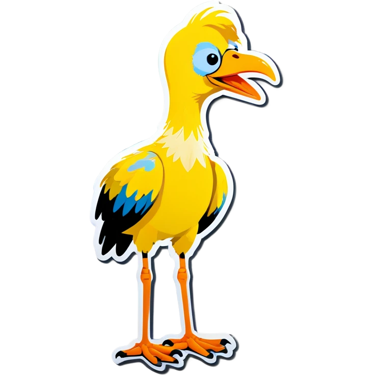Big bird emoji