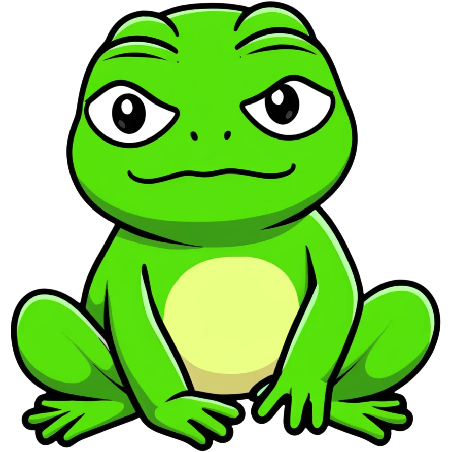 Pepe the Frog emoji