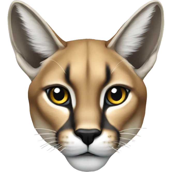 Caracal head emoji