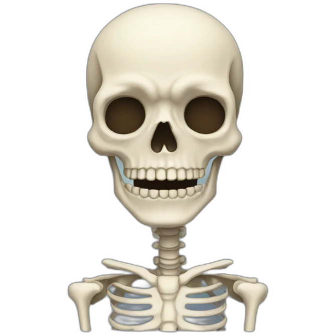 Skeleton emoji