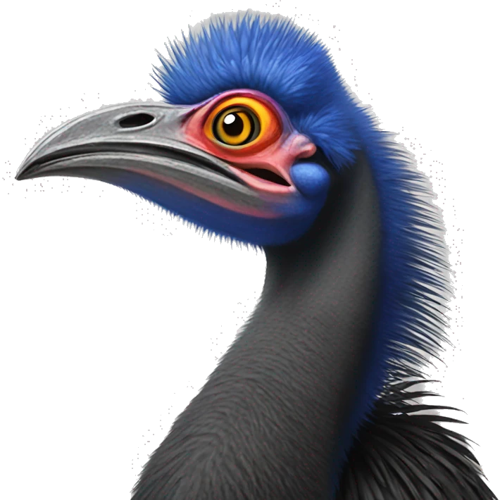 Southern Cassowary emoji