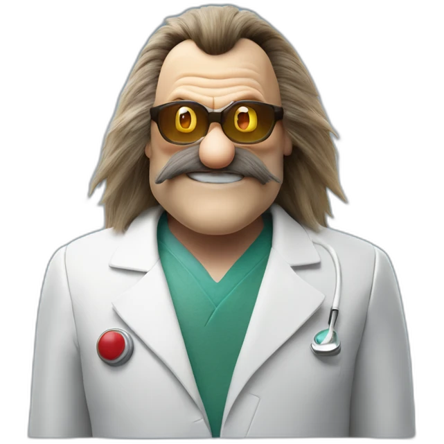 jim carrey as doctor eggman in the sonic the hedgehog movie emoji