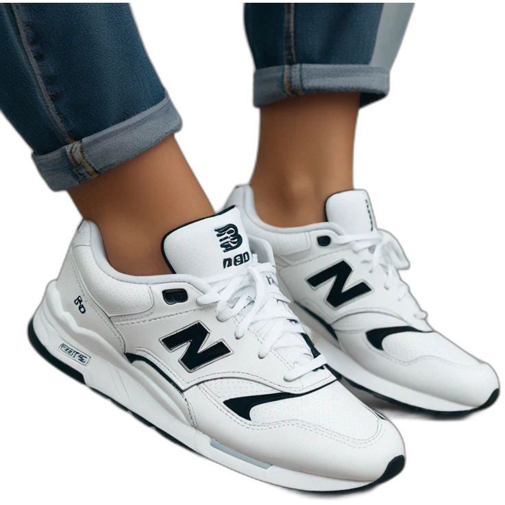 New Balance 530 blanche emoji