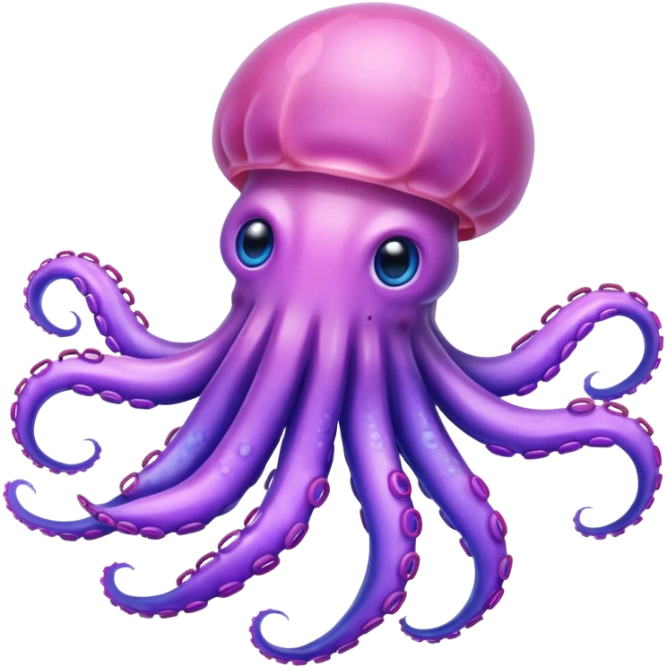 jelly prawn octopus squid  emoji