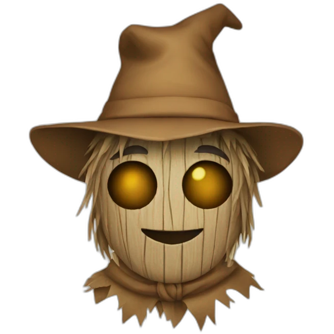 scarecrow emoji