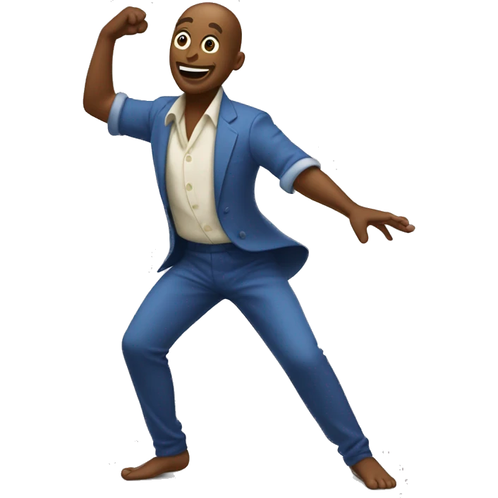 Gamba bailando  emoji