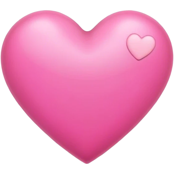 Pink heart emoji
