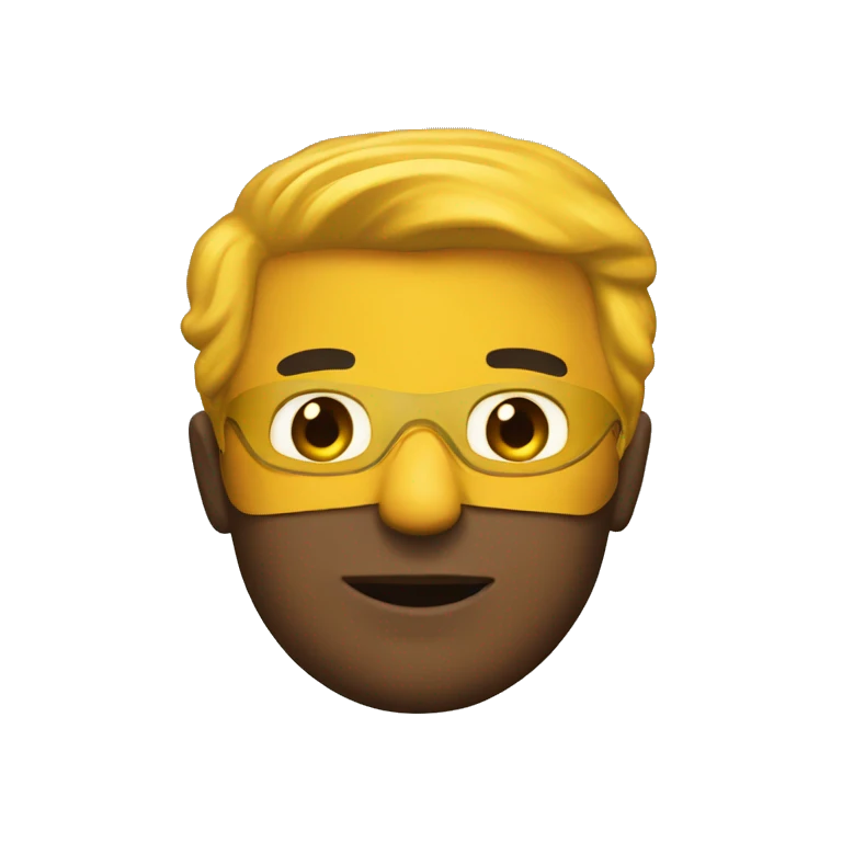 Mustard superhero emoji