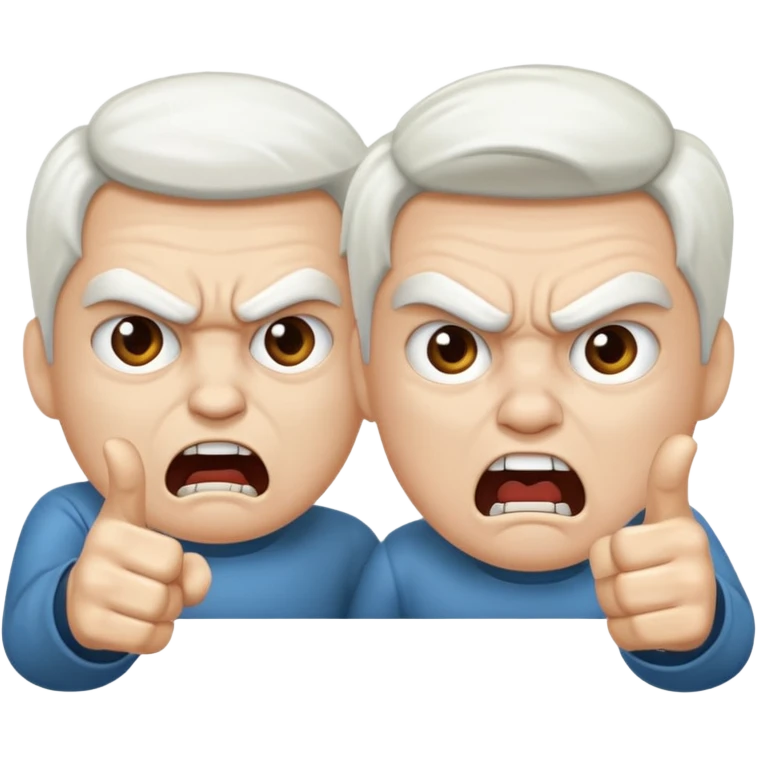 Two Soyjaks Pointing emoji