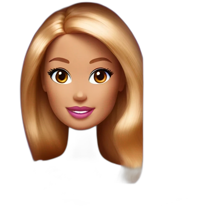 Barbie doll in box emoji