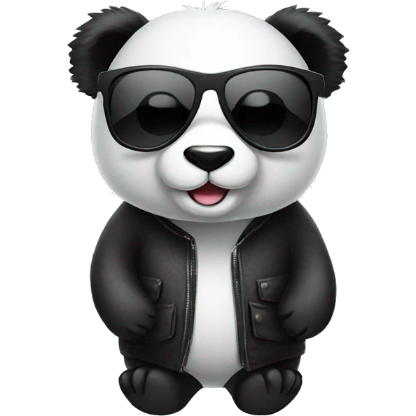 panda wearing sunglasses emoji
