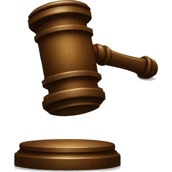 Gavel emoji