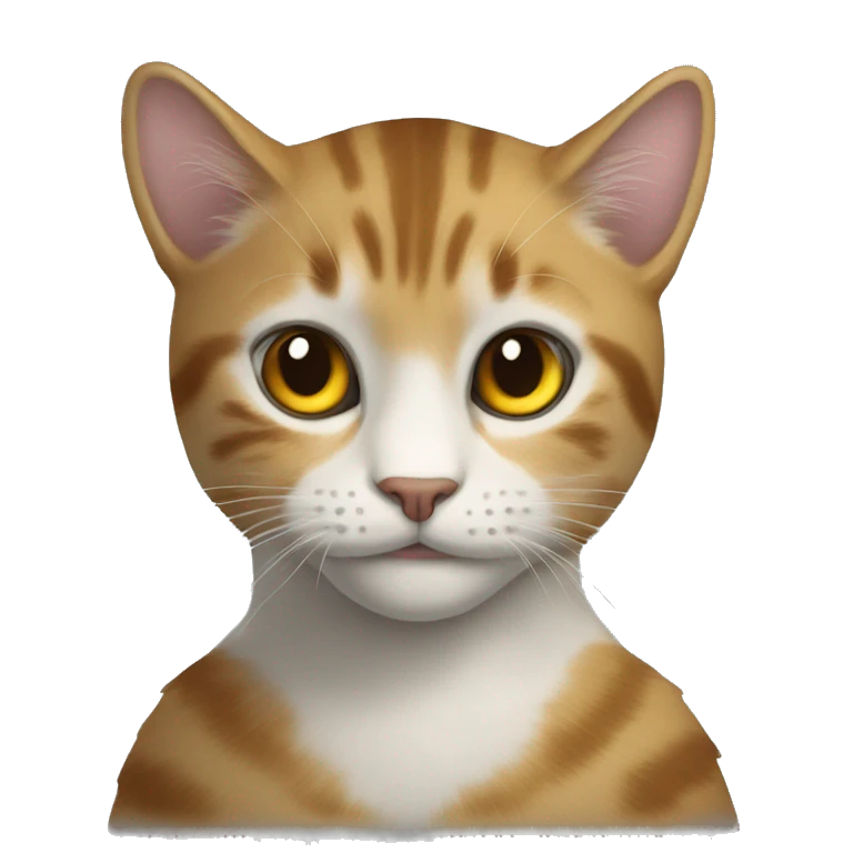 Кошка с бантиком emoji