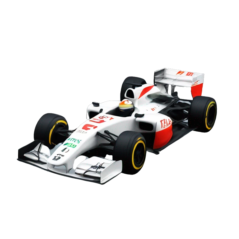 F1 car emoji