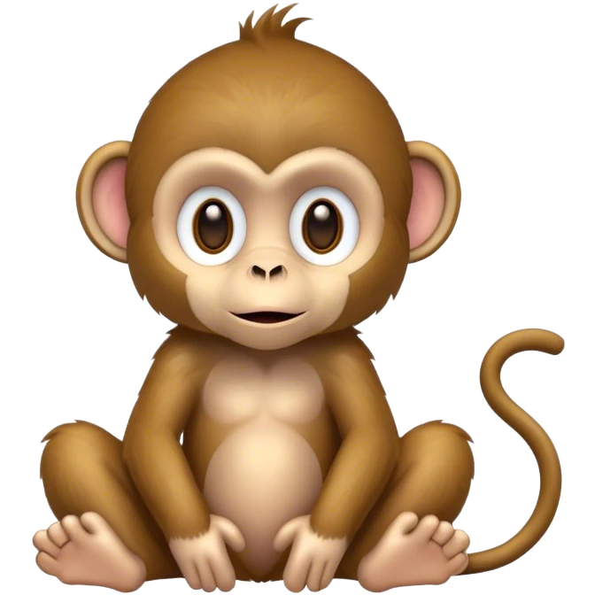 monkey with disability emoji