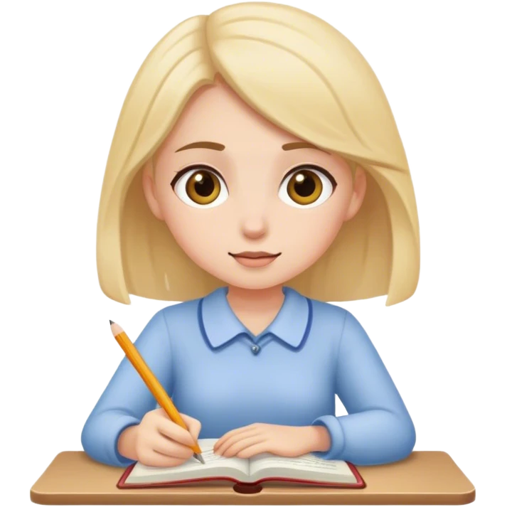 study girl emoji