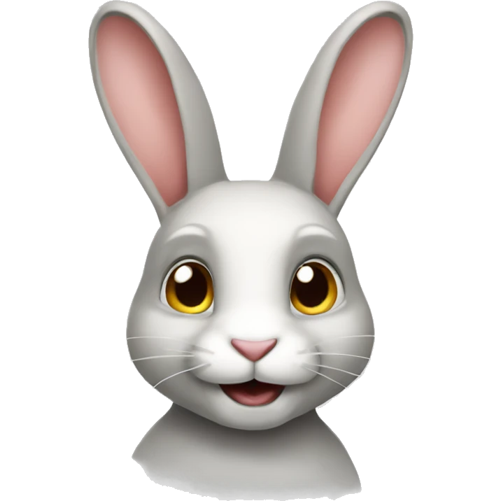 A rabbit like c emoji