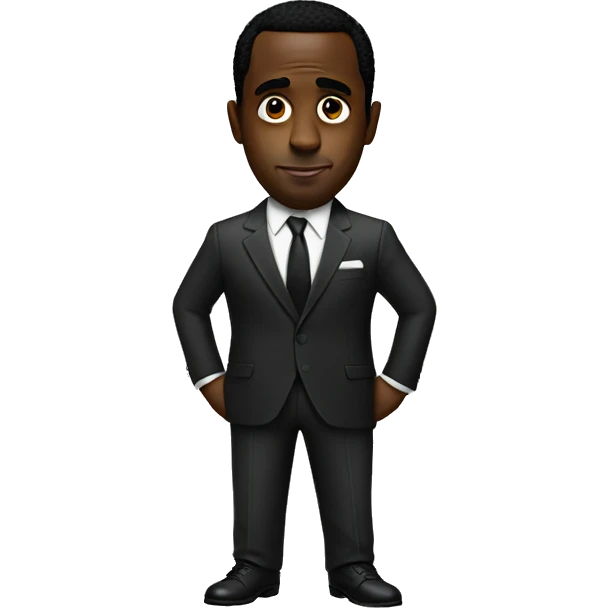 full body P. Diddy wearing a suit emoji