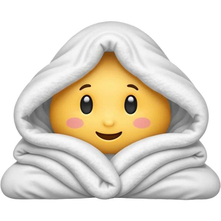 Something under the blanket emoji