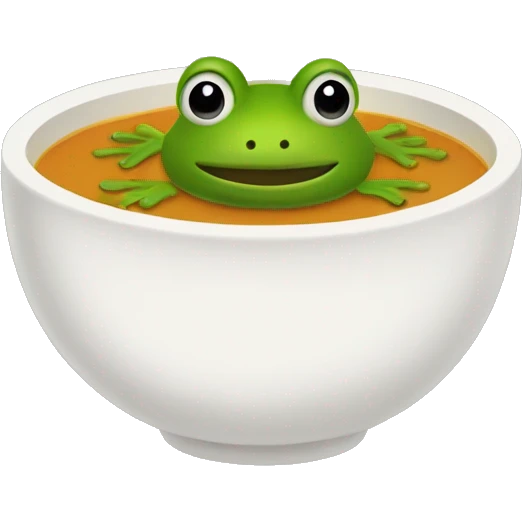 grenouille in soup emoji