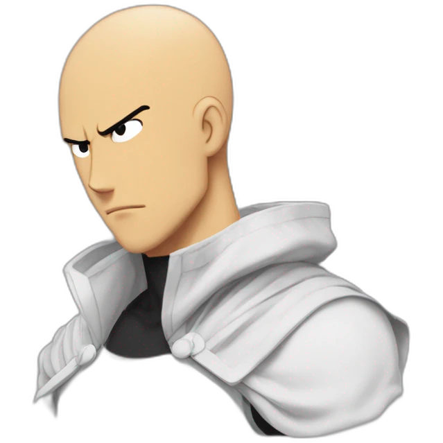 One punch man amoureux emoji