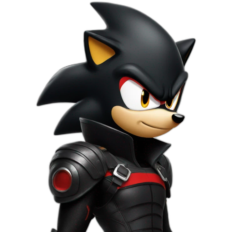 shadow the hedgehog emoji