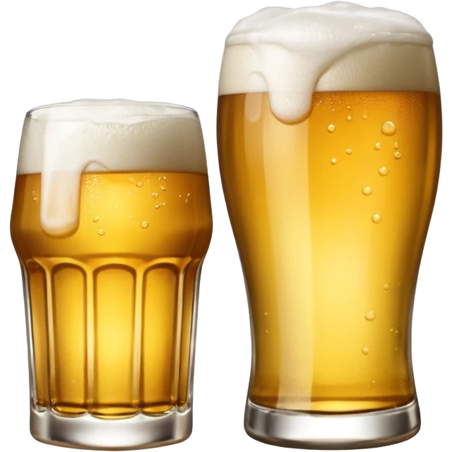 Soju, beer emoji