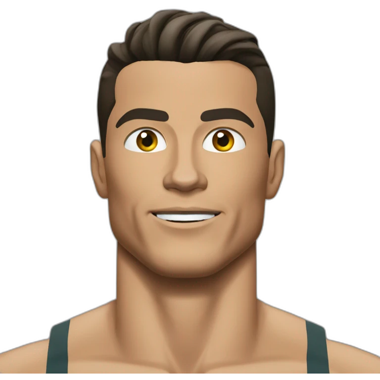 Cristiano Ronaldo say shut  emoji