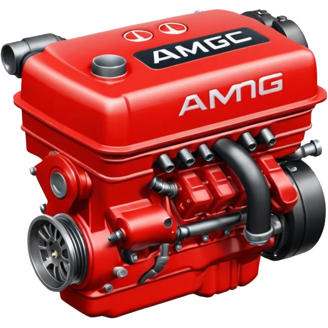 m157 engine, amg logo, black emoji