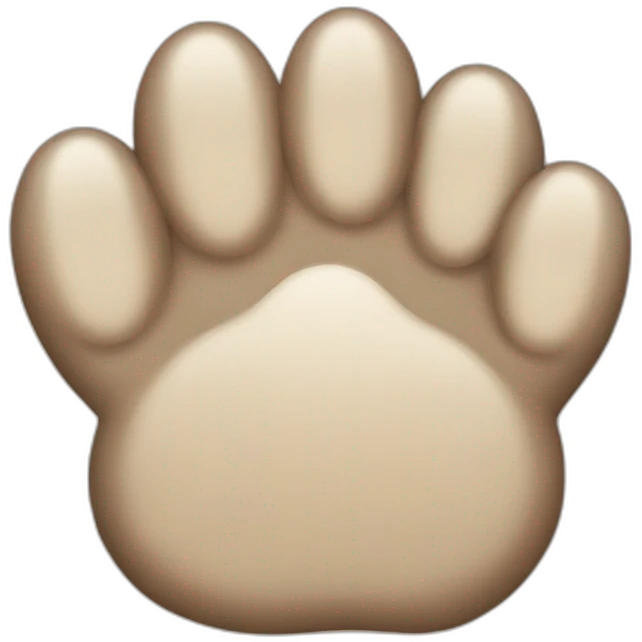 cat paw emoji
