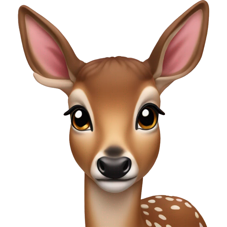 Coquette deer emoji