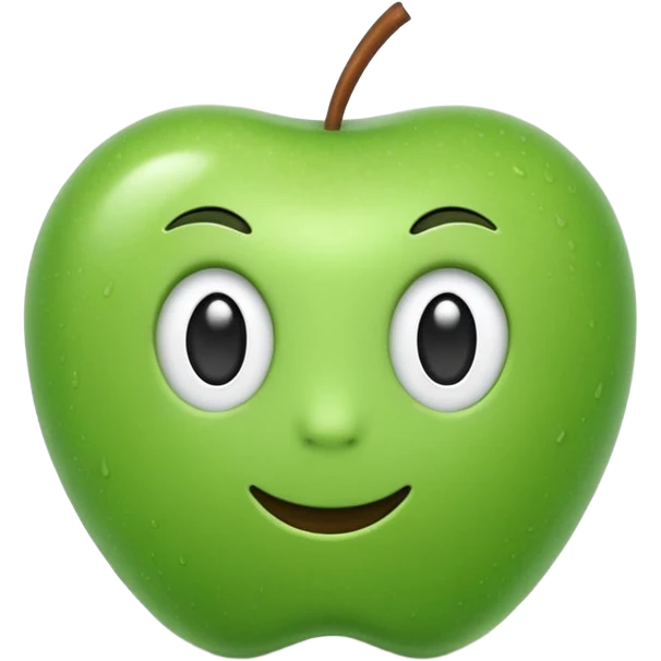 A high-quality 3D render of focus in the style of an Apple emoji. Smooth textures, soft diffuse lighting, and deep detailing. Realistic materials but with a stylized, iconic look. Soft drop shadow. Isolated on a white background. High fidelity, 4k. emoji