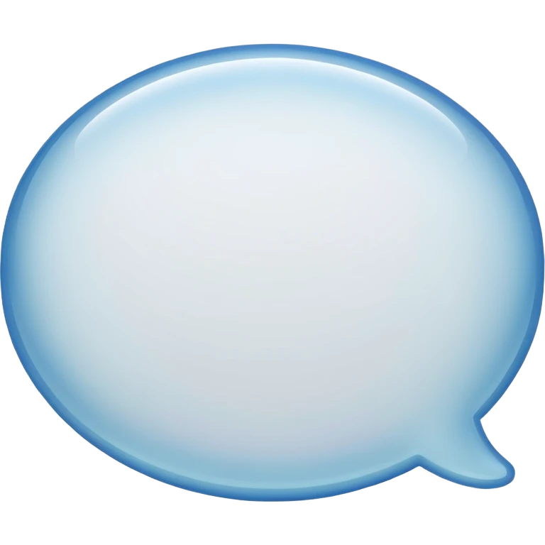 comment bubble emoji