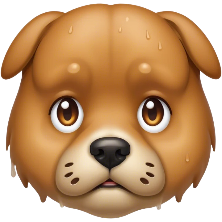 dog crying emoji