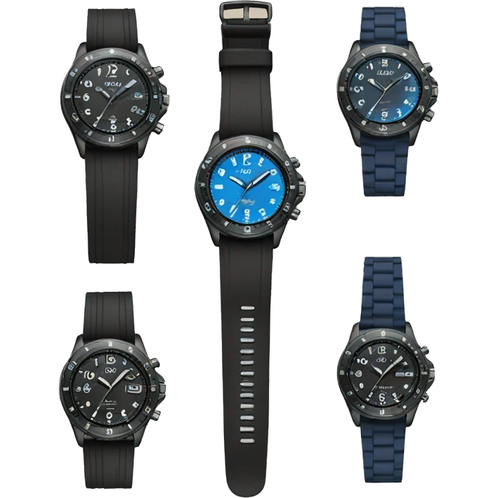 Remove watch and change to realistic  emoji
